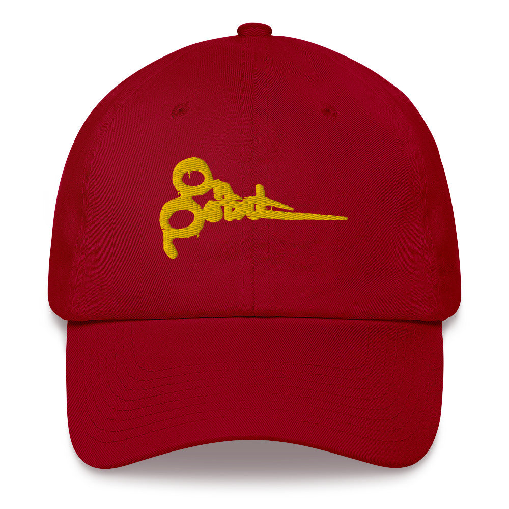 On Point Gold Dad Hat