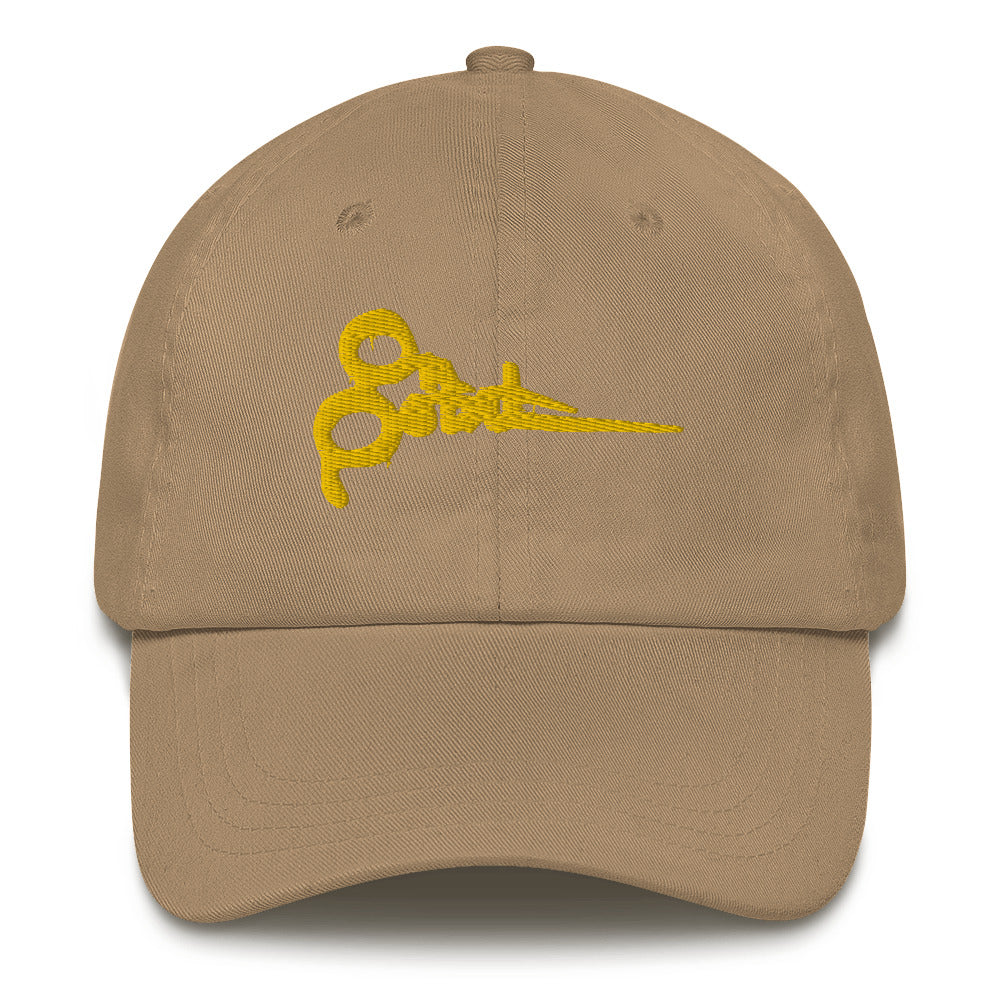 On Point Gold Dad Hat