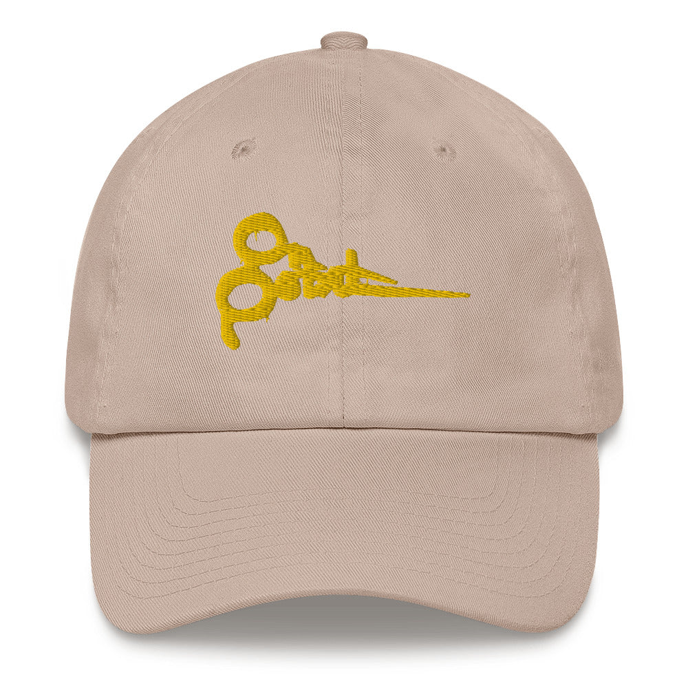 On Point Gold Dad Hat