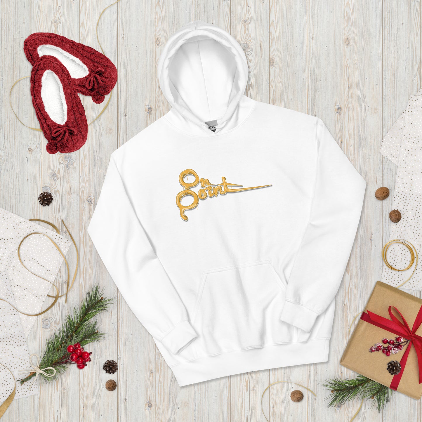 On Point Gold Hoodie